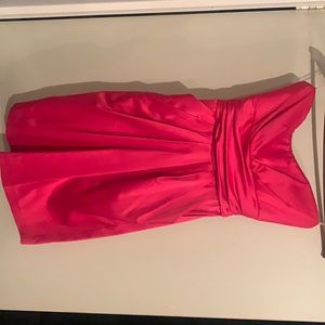 Womans strapless dress